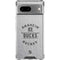 NHL Anaheim Ducks Black Text Google Pixel 8 Clear Case
